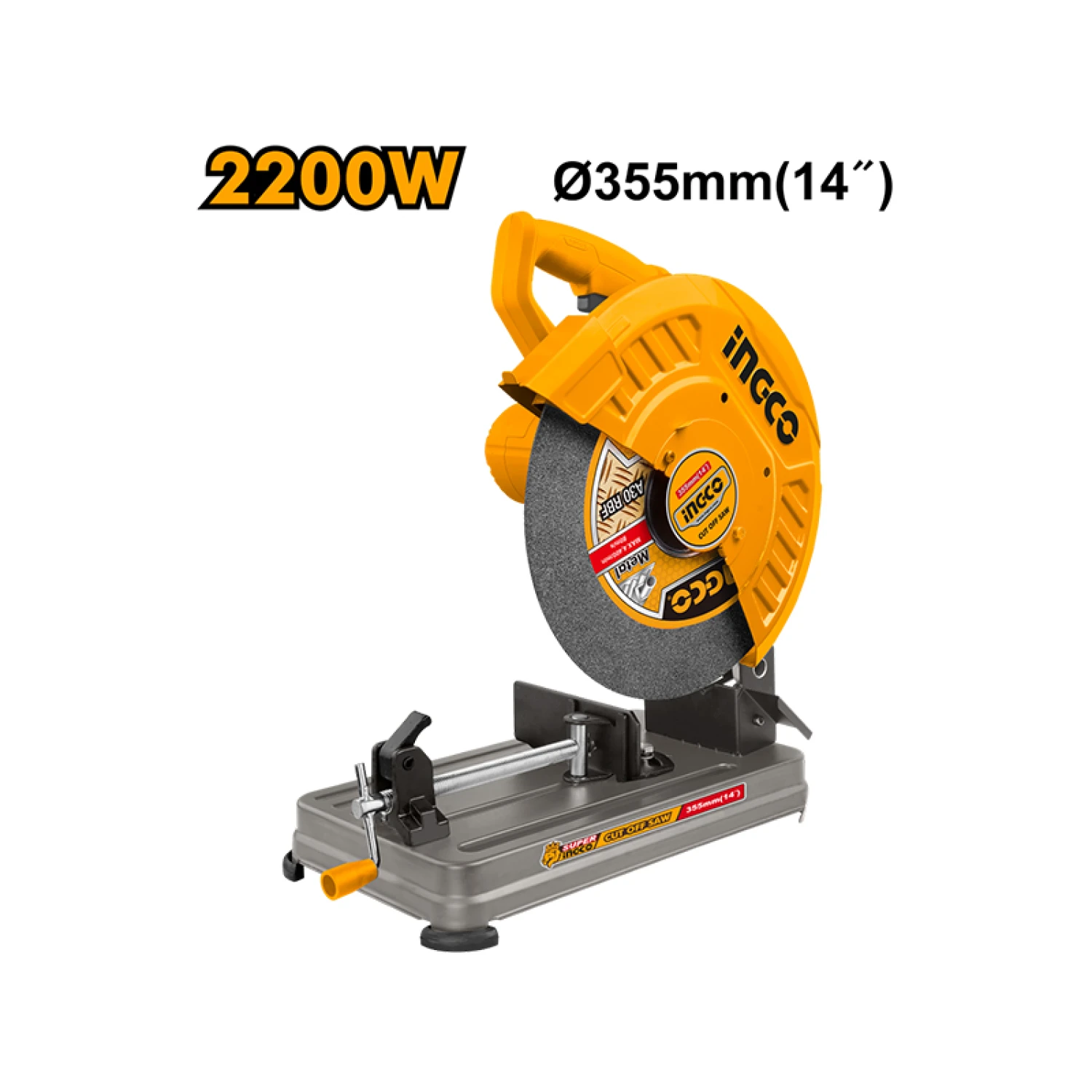Sierra sensitiva 14" 2200W 355mm
